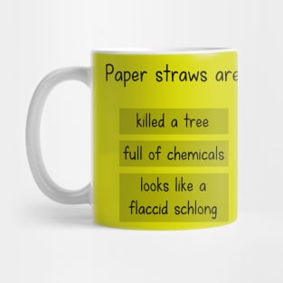 Saggy straw Mug